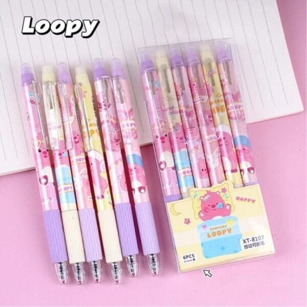 🌟 Caneta Gel Apagável - Loopy 🌟 - Imagem 2