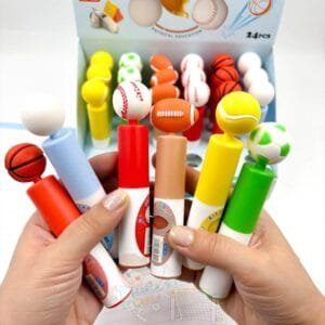 Marca-Texto Bolinhas - Uma Explosão de Fofura 🌈✨
