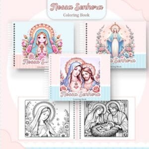 Livro de Colorir - Nossa Senhora Aparecida