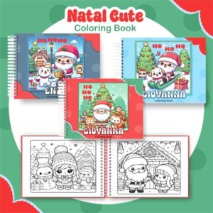 Livro de Colorir - Tema Natal