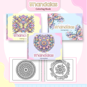 Livro de Colorir - Tema Mandalas