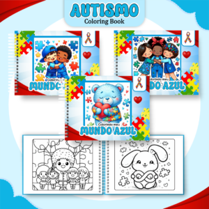 Livro de Colorir - Tema Autismo
