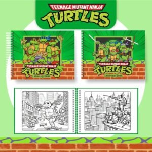 Livro de Colorir - Tema Tartarugas Ninjas