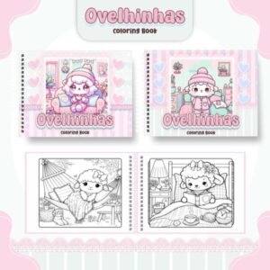 Livro de Colorir - Tema Ovelhinhas