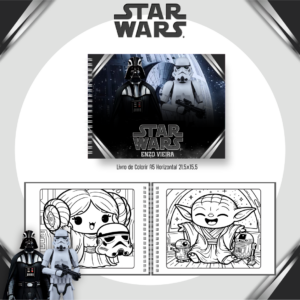 Livro de Colorir  - Tema Star Wars