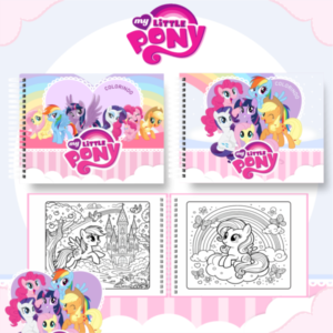Livro de Colorir  - Tema Little Pony