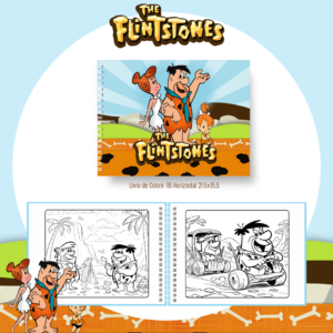 Livro de Colorir  - Tema The Flintstones