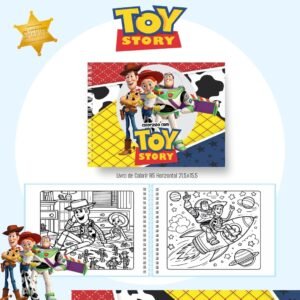Livro de Colorir - Tema Toy Story