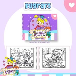 Livro de Colorir - Tema Rugrats