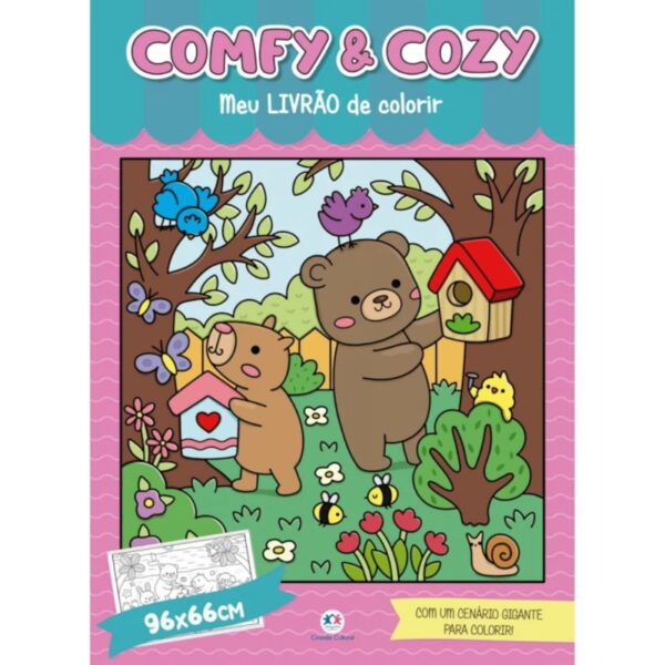 Comfy & Cozy – Meu LIVRÃO de Colorir 🧸🎨