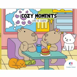 Cozy Moments – Livro de Colorir ✨🧸