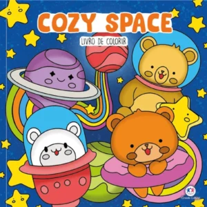 Cozy Space – Livro de Colorir ✨🧸