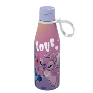 💙💗 Garrafa Love Stitch & Angel – 500ml de Amor e Fofura! 🌸